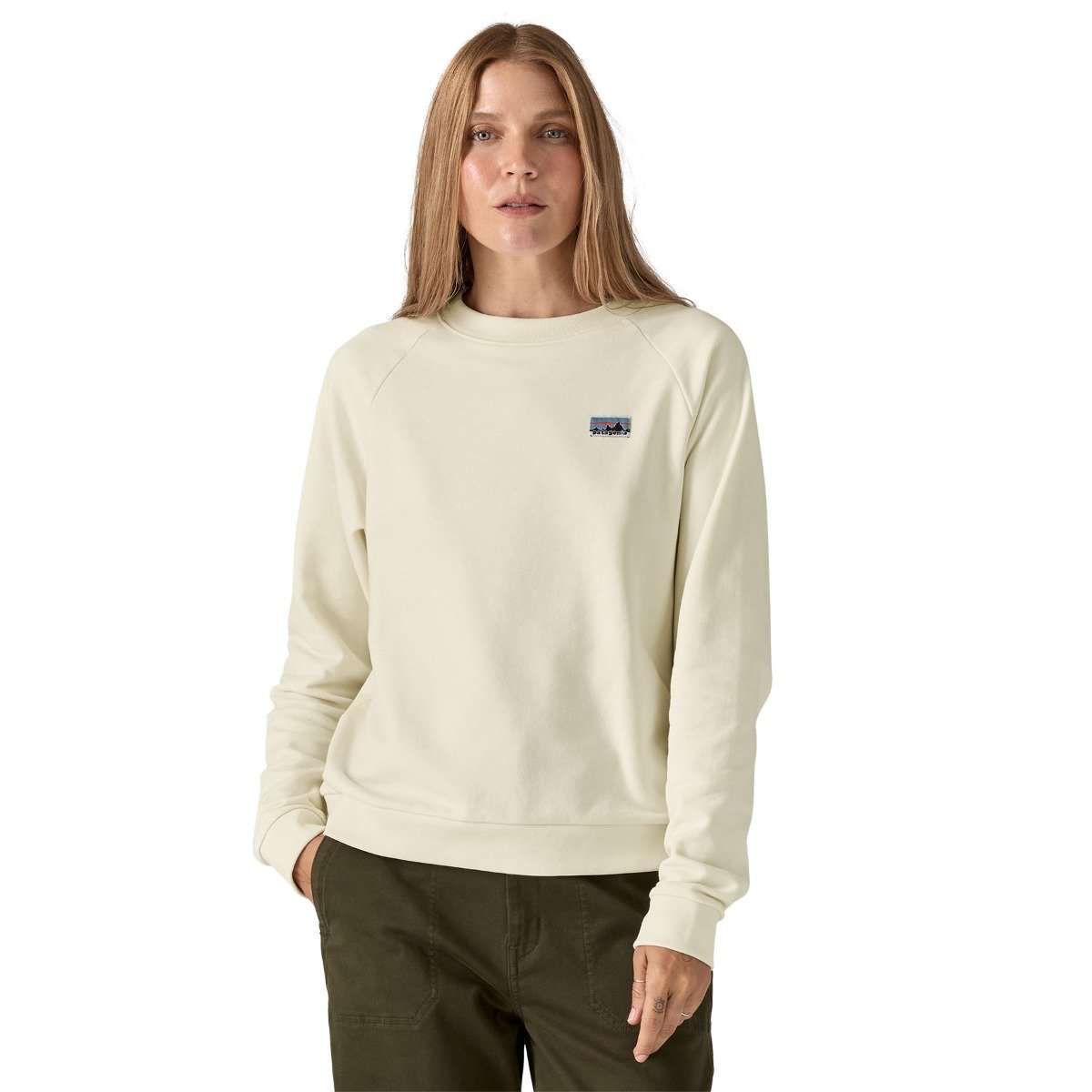 Patagonia Regenerative Women's Organic Certified Cotton Long Sleeve Top - Wool White