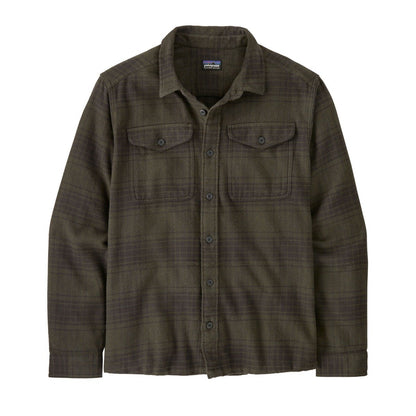 Patagonia Fjord  Long-Sleeve Mens Flannel Shirt - Cascade/Basin Green