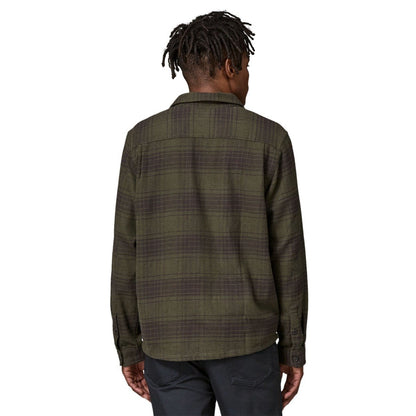 Patagonia Fjord Long-Sleeve Men's Flannel Shirt - Cascade/Basin Green