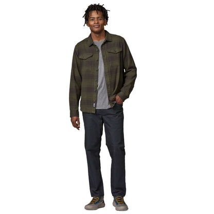 Patagonia Fjord Long-Sleeve Men's Flannel Shirt - Cascade/Basin Green
