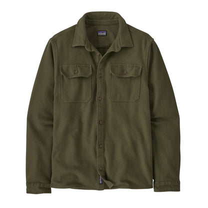 Patagonia Men's Fjord Loft Shirt in Basin Green