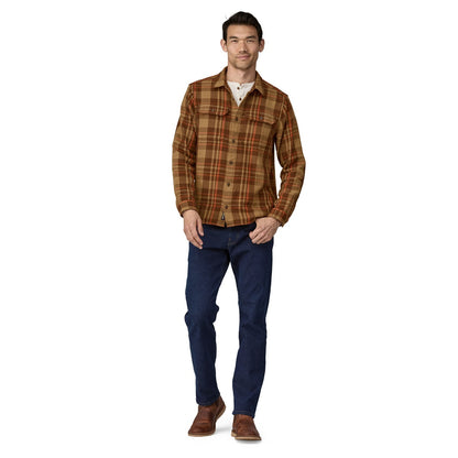 Patagonia Fjord Loft Men's Shirt - Forest/Nest Brown