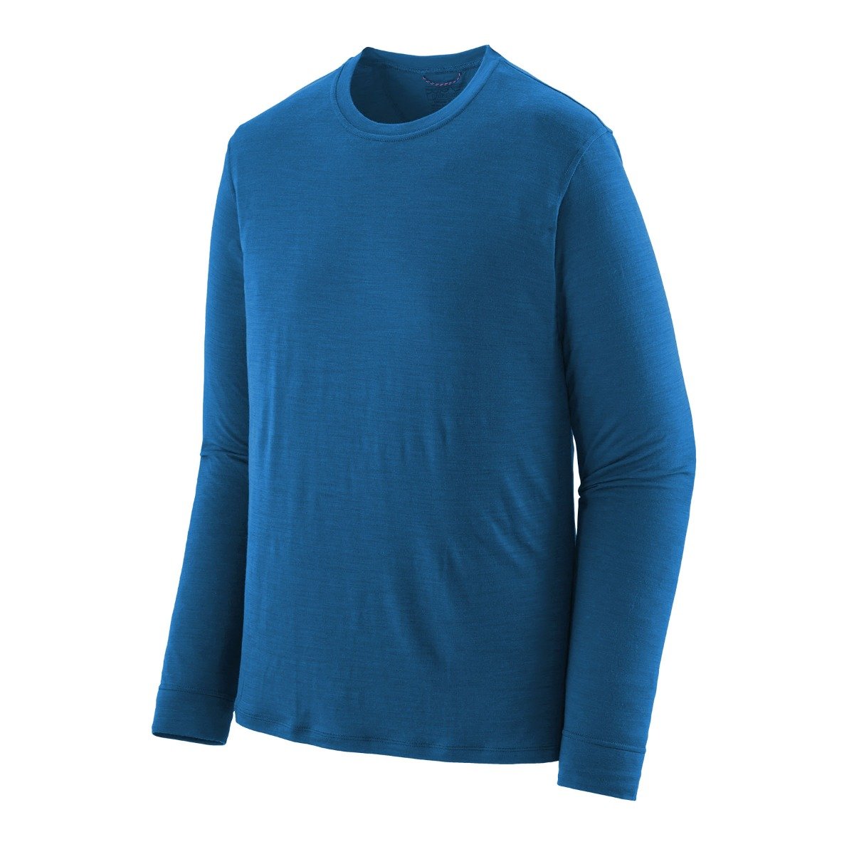 Patagonia Long Sleeved Capilene Cool Merino Mens Blend Shirt - Endless Blue