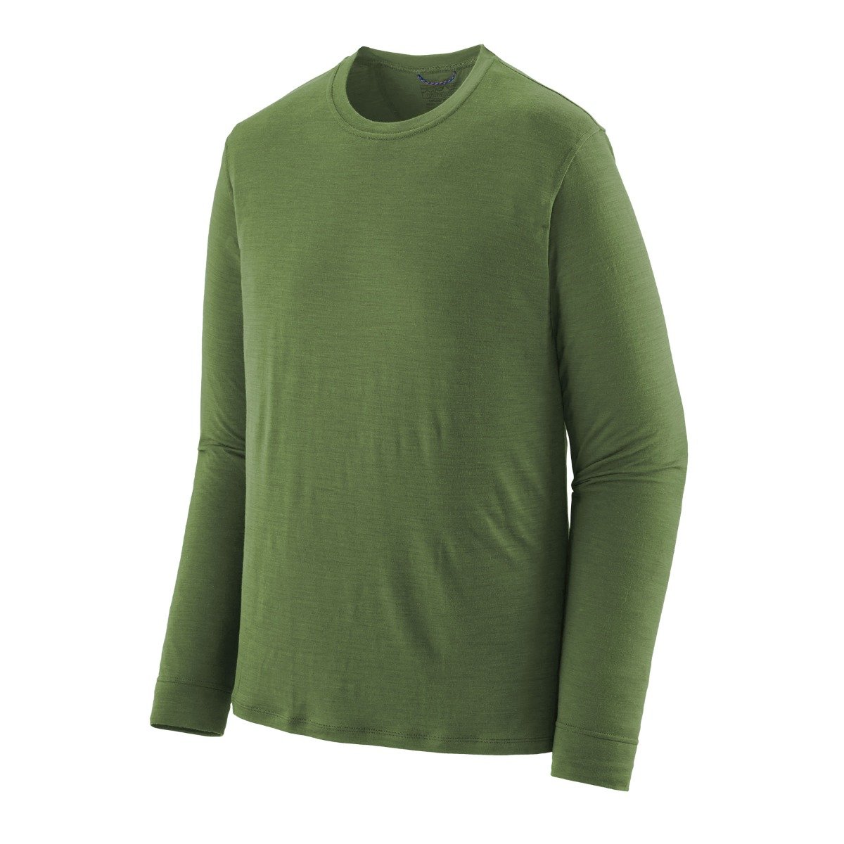 Patagonia Long Sleeved Capilene Cool Merino Mens Blend Shirt - Terrain Green