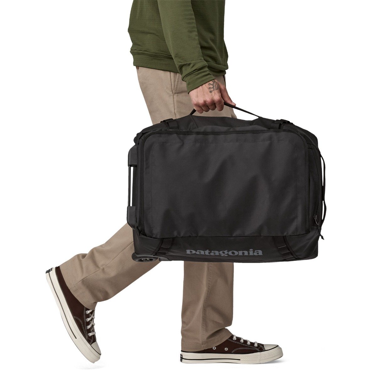 Patagonia Black Hole Wheeled Duffel Bag 40L - Black
