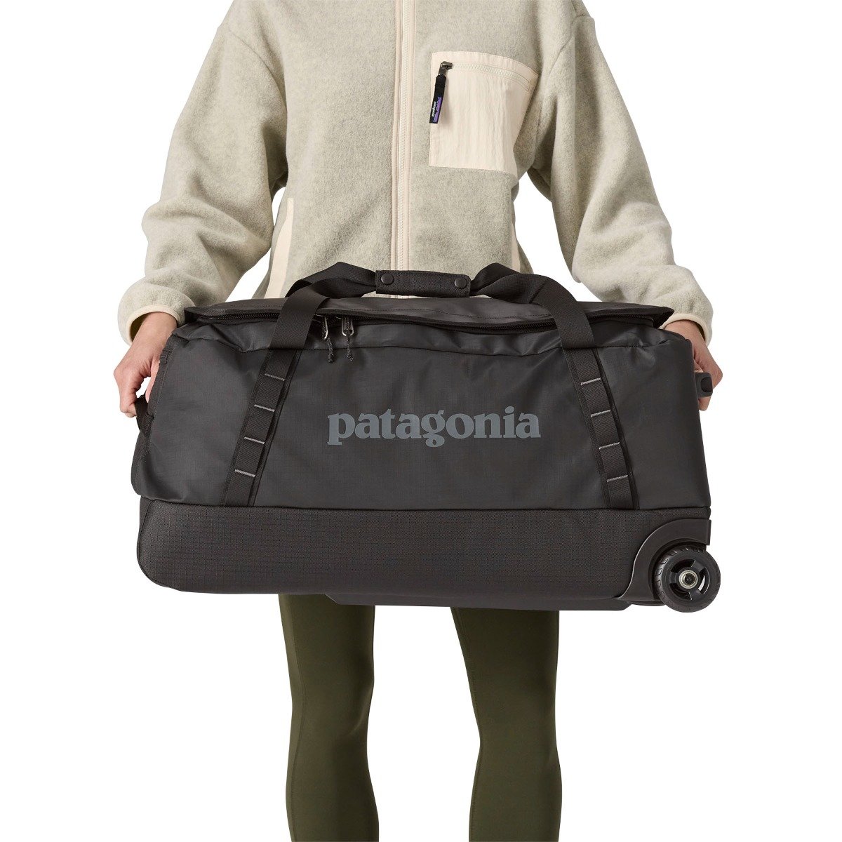 Patagonia Black Hole 70L Wheeled Duffel Bag in Black