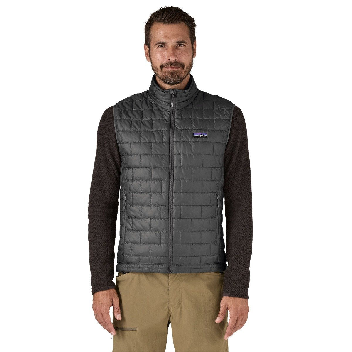 Patagonia Nano Mens Puff Vest - Forge Grey