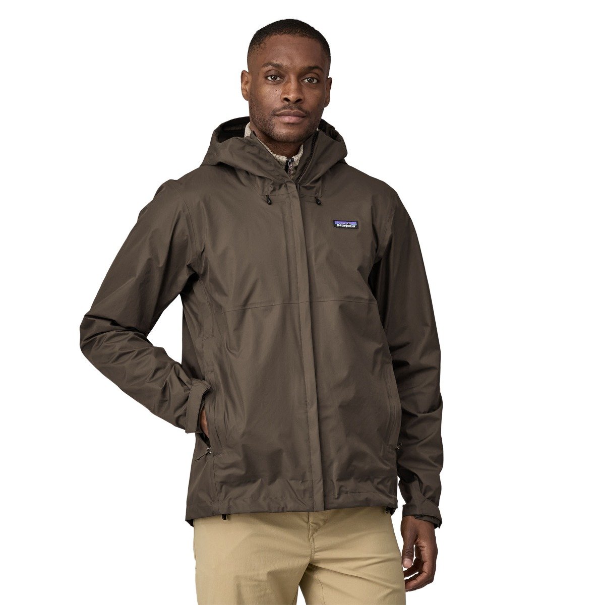 Patagonia Torrentshell 3L Men's Rain Jacket - Dark Walnut