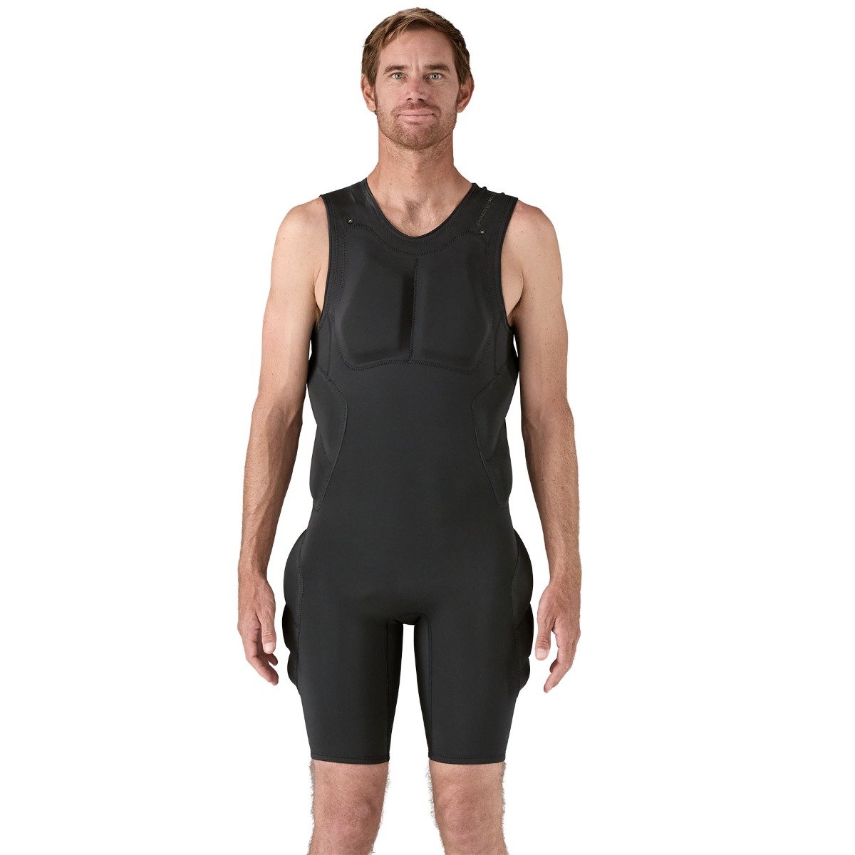 Patagonia Mens 1/5mm Yulex Impact Short John Wetsuit - Black