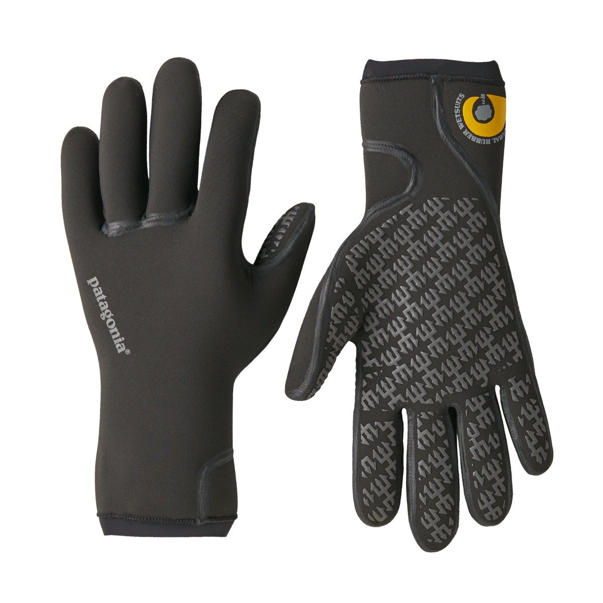 Patagonia R3 Yulex Regulator 3mm Wetsuit Gloves - Black