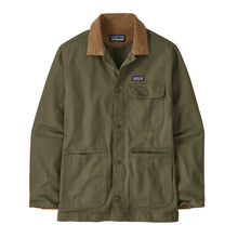 Patagonia Mens Point Reyes Canvas Jacket in Basin Green