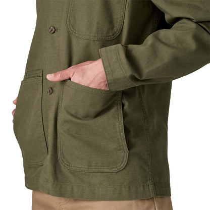 Patagonia Mens Point Reyes Canvas Jacket - Basin Green