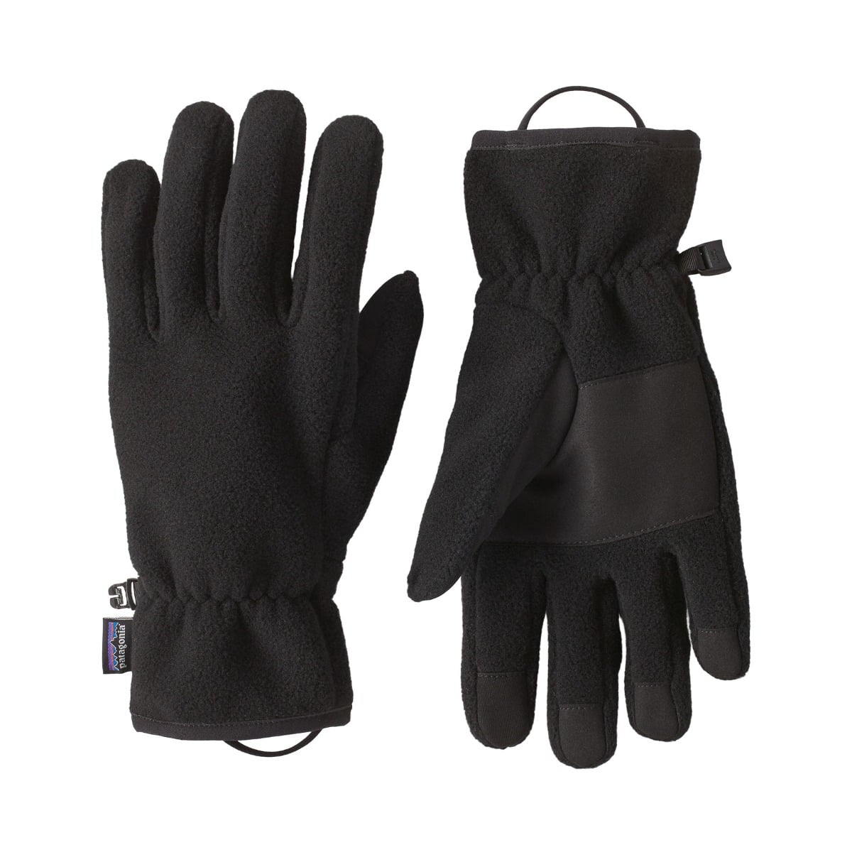 Patagonia Synch Fleece Gloves - Black Solid