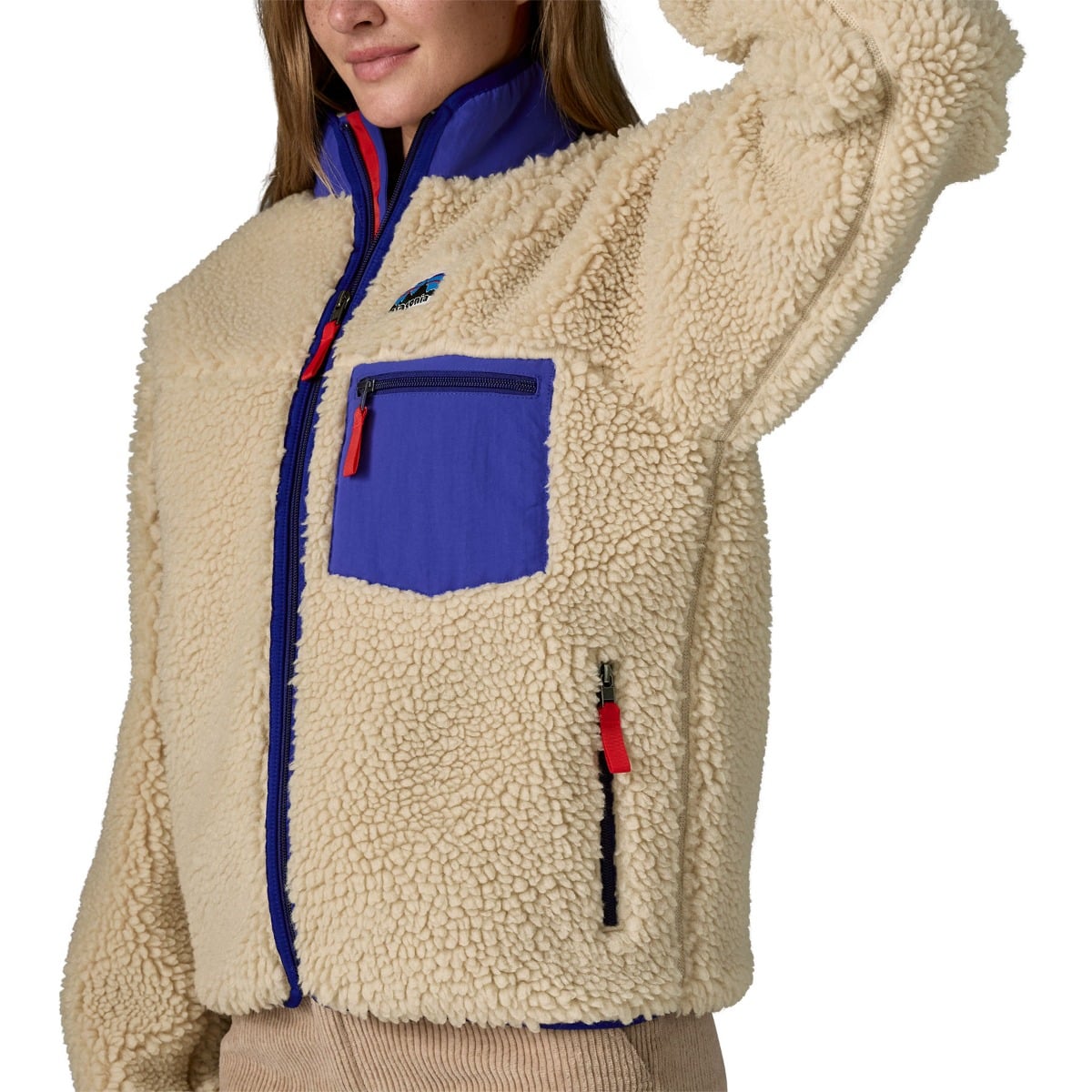Patagonia Womens Classic Retro-X Jacket - Dark Natural