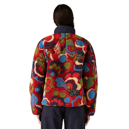 Patagonia Womens Classic Retro-X Jacket - River River/Amanita Red