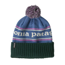 Patagonia Powder Town Beanie in Park Stripe: Barnacle Blue