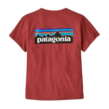 Patagonia Womens P-6 Logo Responsibili-Tee in Potters Red