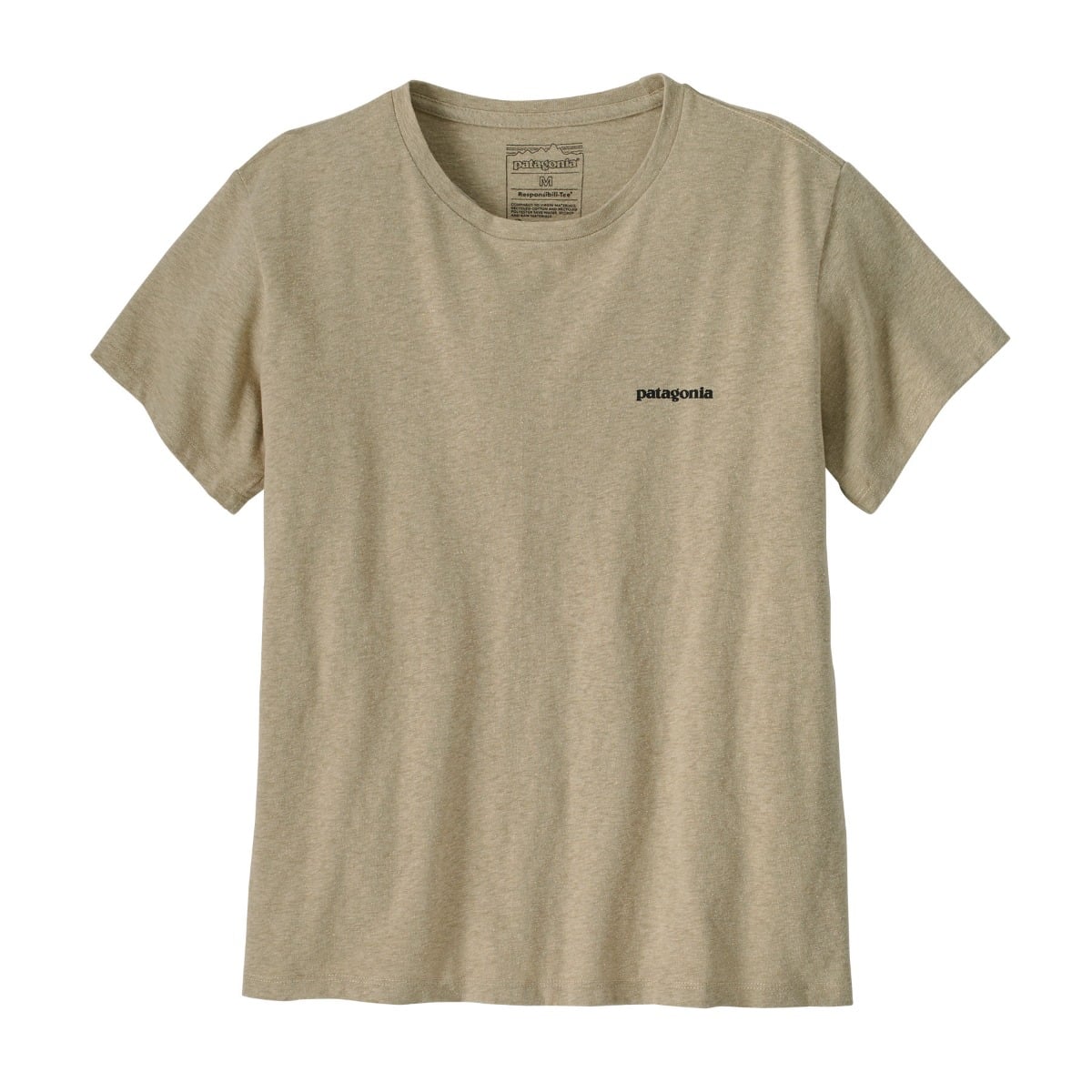 Patagonia Womens P-6 Logo Responsibili-Tee - Pumice