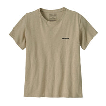 Patagonia Womens P-6 Logo Responsibili-Tee - Pumice