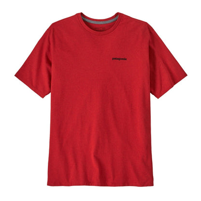 Patagonia Mens P-6 Logo Responsibili-Tee - Amanita Red