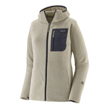 Patagonia Womens R1 Air Full-Zip Hoody in Wool White