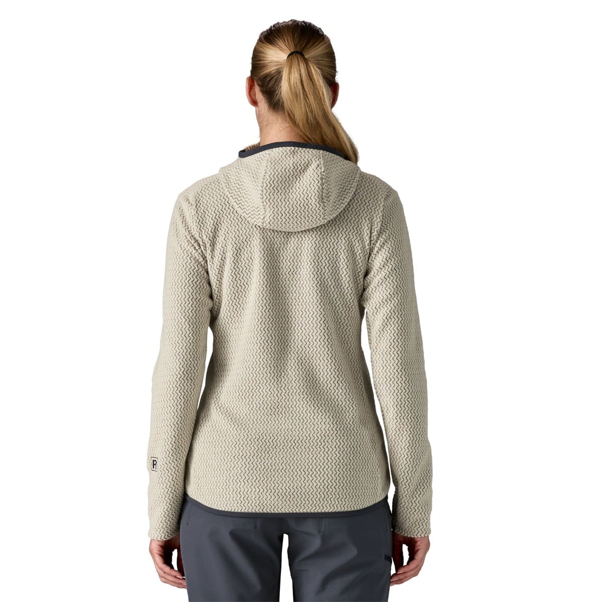 Patagonia Womens R1 Air Full-Zip Hoody - Wool White