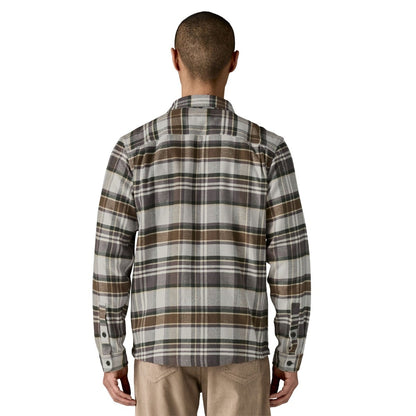 Patagonia Mens Fjord Flannel Shirt - Blizzard: Salt Grey
