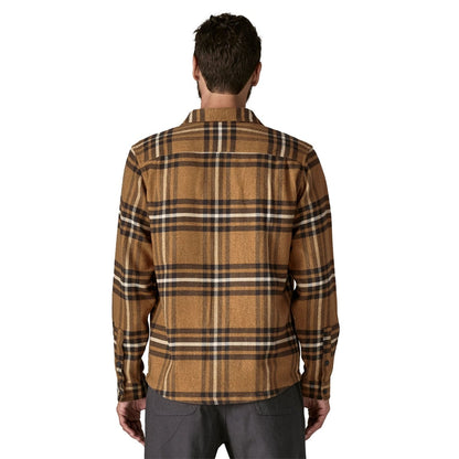 Patagonia Mens Fjord Flannel Shirt - Catch: Deer Brown