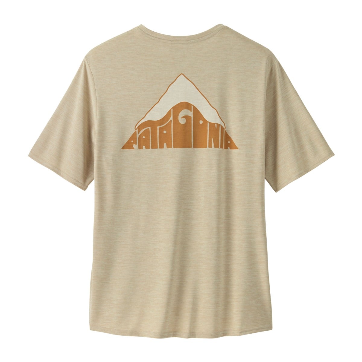 Patagonia Mens Cap Cool Daily Graphic Shirt - Lands in Driftways: Pumice X-Dye