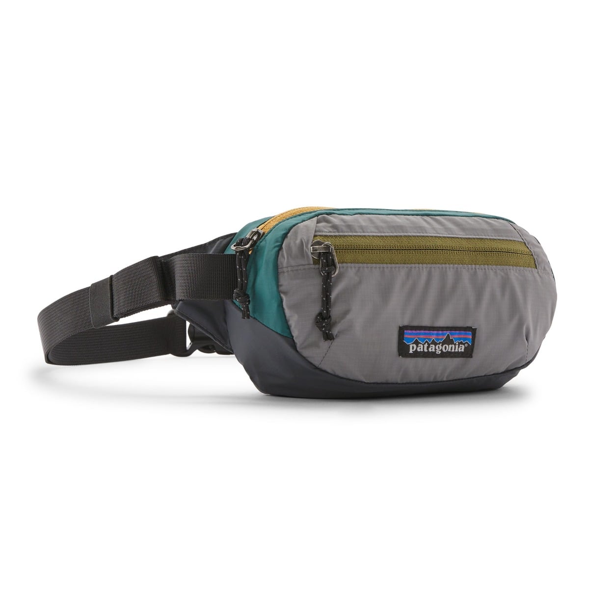 Patagonia Terravia Mini Hip Pack 1L in Patchwork: Noble Grey