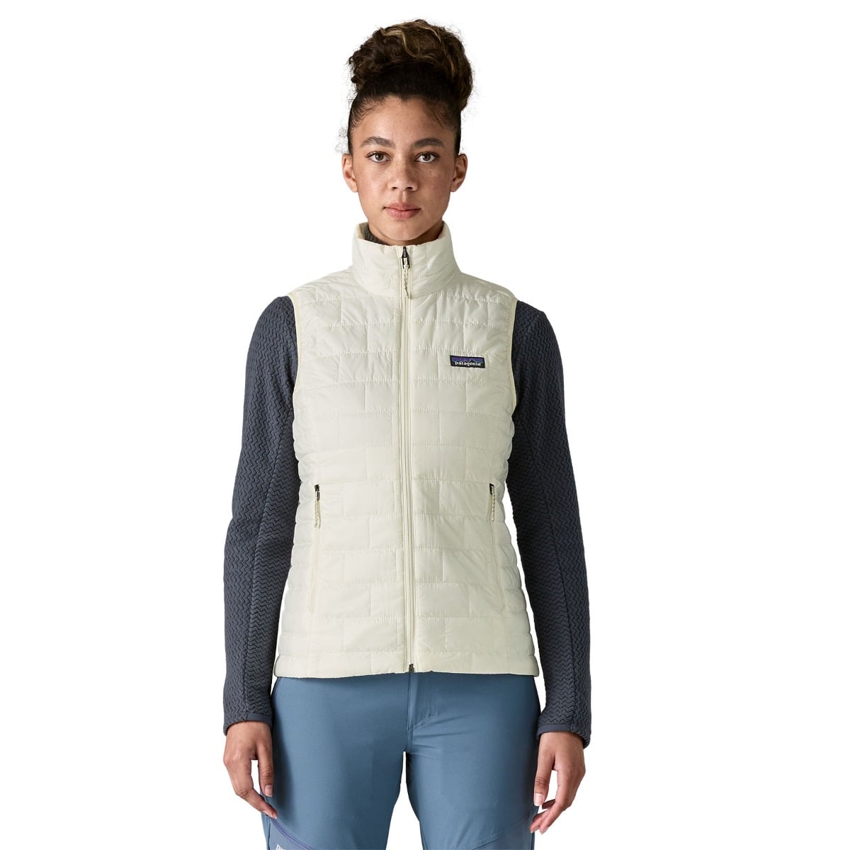Patagonia Womens Nano Puff Vest - Birch White