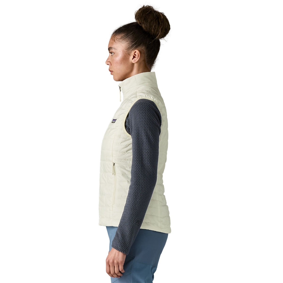 Patagonia Womens Nano Puff Vest - Birch White
