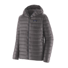 Patagonia Mens Down Sweater Hooded Jacket in Forge Grey w/Forge Grey