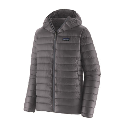 Patagonia Mens Down Sweater Hooded Jacket in Forge Grey w/Forge Grey