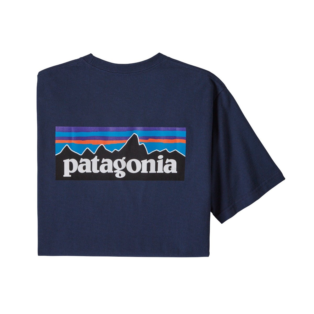 Patagonia P-6 Logo Men's Responsibili-Tee - Classic Navy