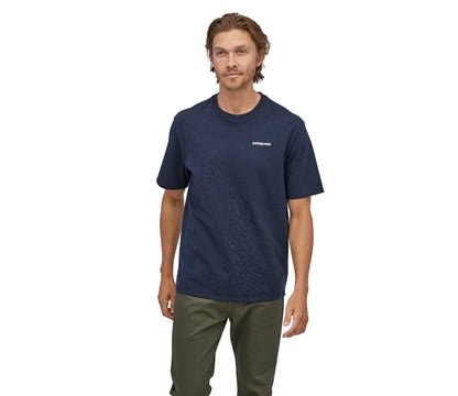 Patagonia P-6 Logo Men's Responsibili-Tee - Classic Navy
