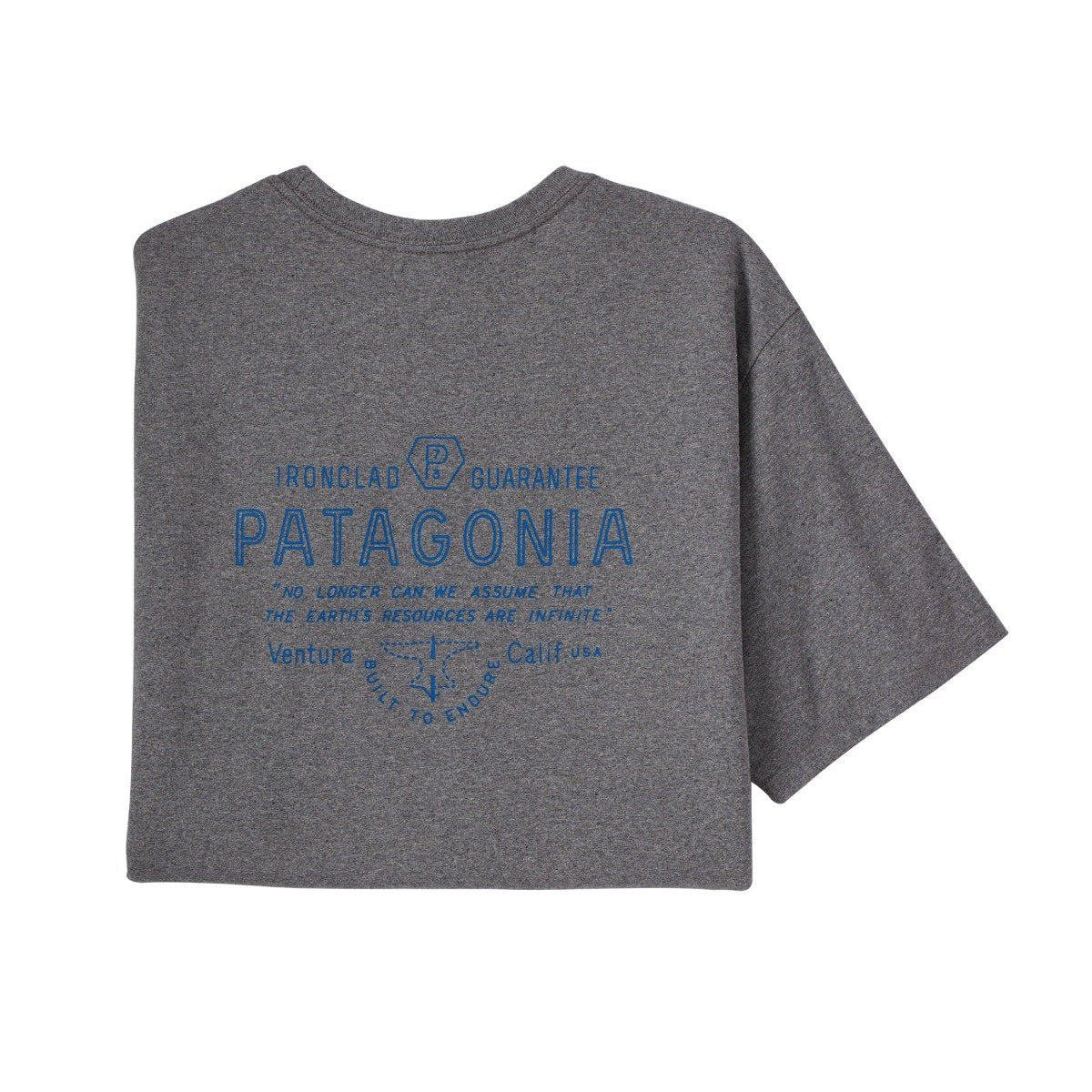 Patagonia Forge  Mark Mens Responsibili-Tee - Gravel Heather