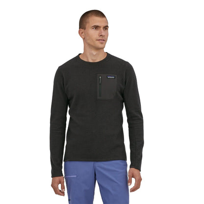 Patagonia R1 Air Men's Crew Fleece - Black