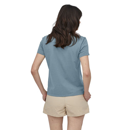 Patagonia Regenerative Women's Organic Certified Cotton Tee - Plume Grey