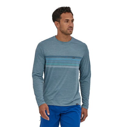 Patagonia Men's Long-Sleeved Capilene Cool Daily Graphic Shirt - LIPX