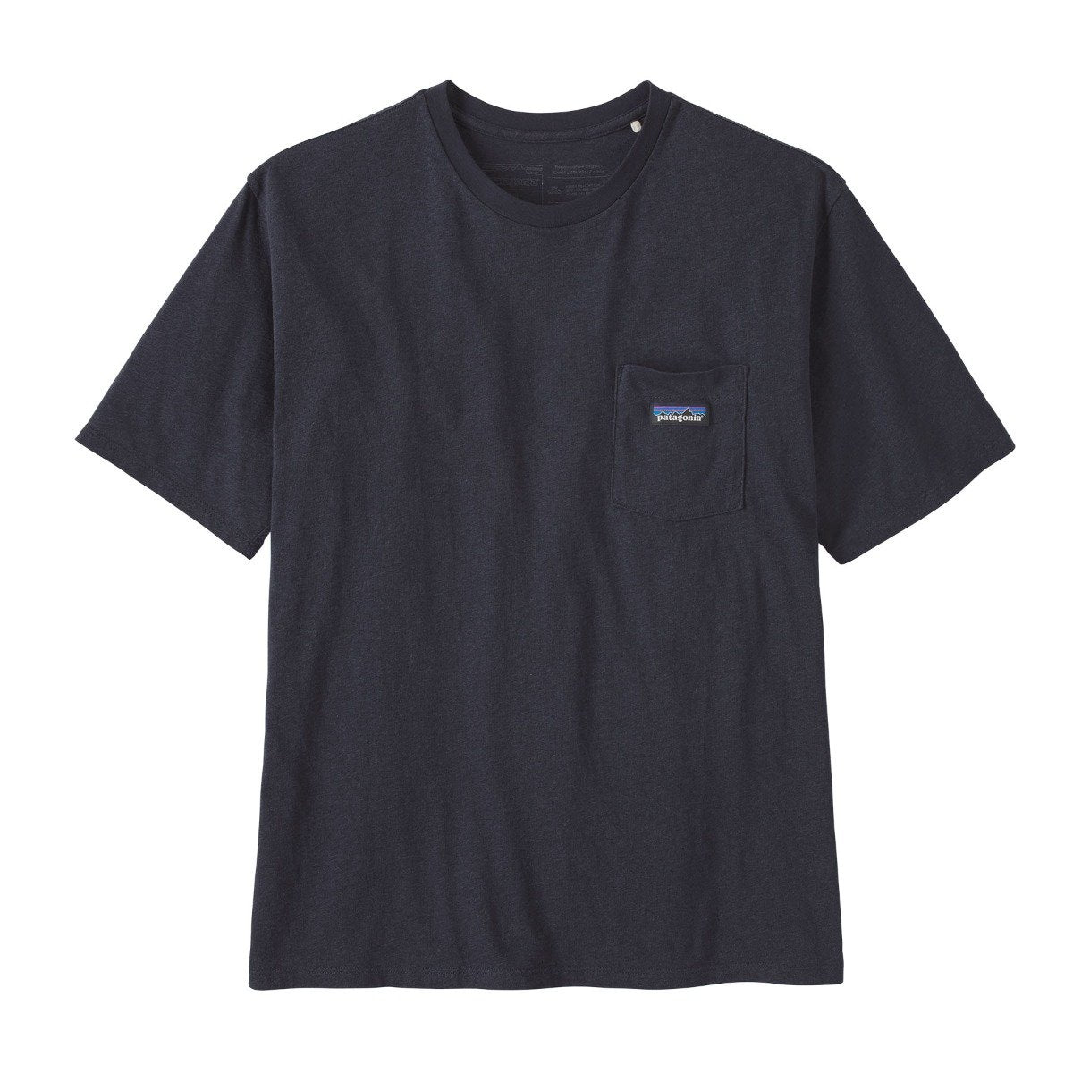 Patagonia Daily Pocket Mens Tee - Ink Black