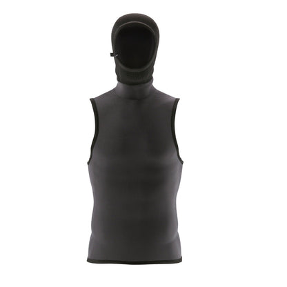 Patagonia Yulex Water Heater 1/5mm Hooded Vest - Black