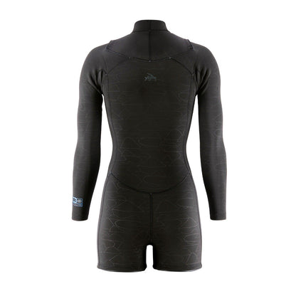 Patagonia R1 Lite Yulex 2mm Women's Chest Zip Long-Sleeve Spring Suit 2025 - Black