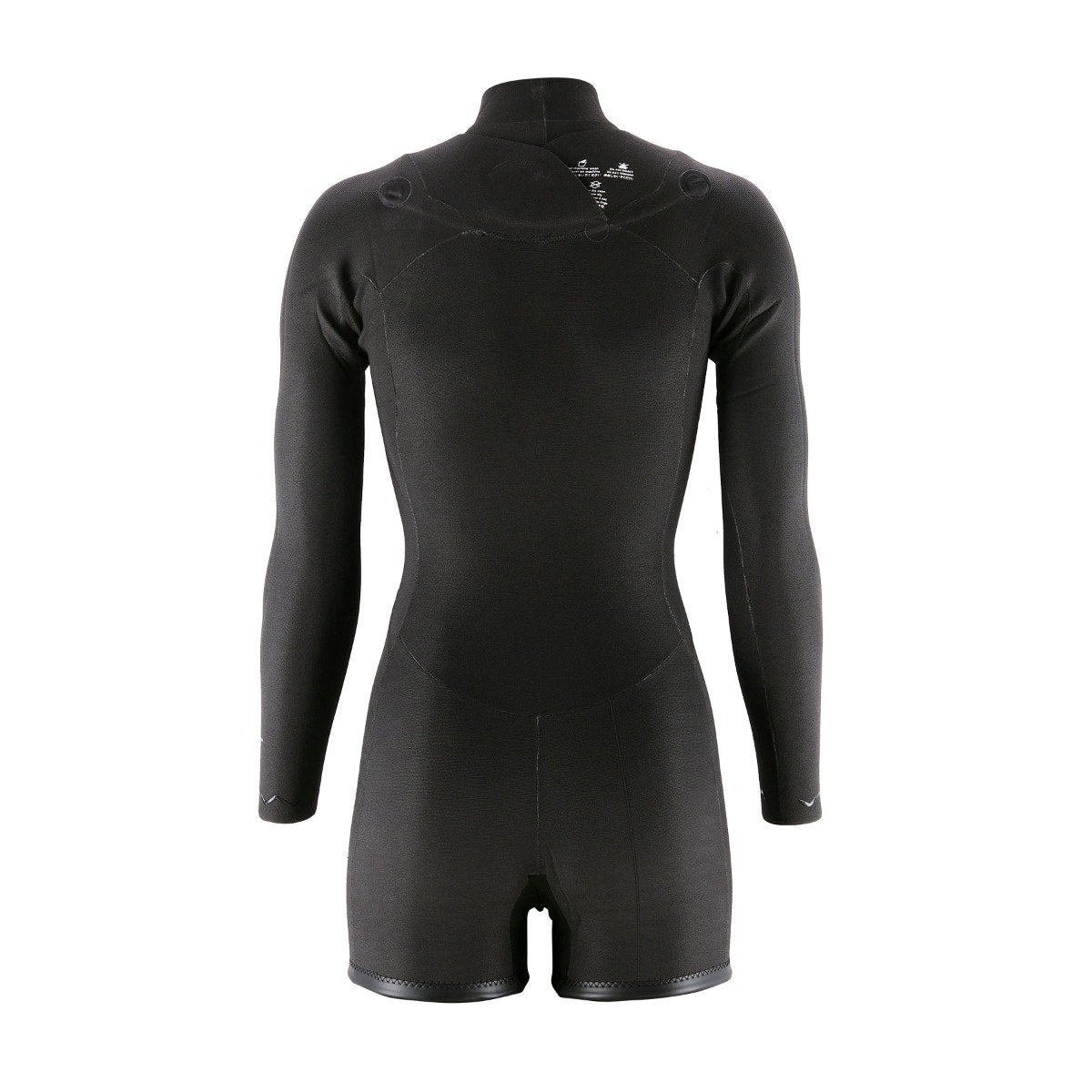 Patagonia R1 Lite Yulex 2mm Women's Chest Zip Long-Sleeve Spring Suit 2025 - Black