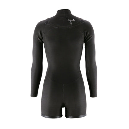 Patagonia R1 Lite Yulex 2mm Women's Chest Zip Long-Sleeve Spring Suit 2025 - Black