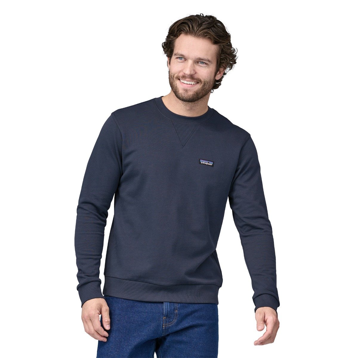Patagonia Regenerative Organic Certified Cotton Crewneck Unisex Sweatshirt - Smolder Blue