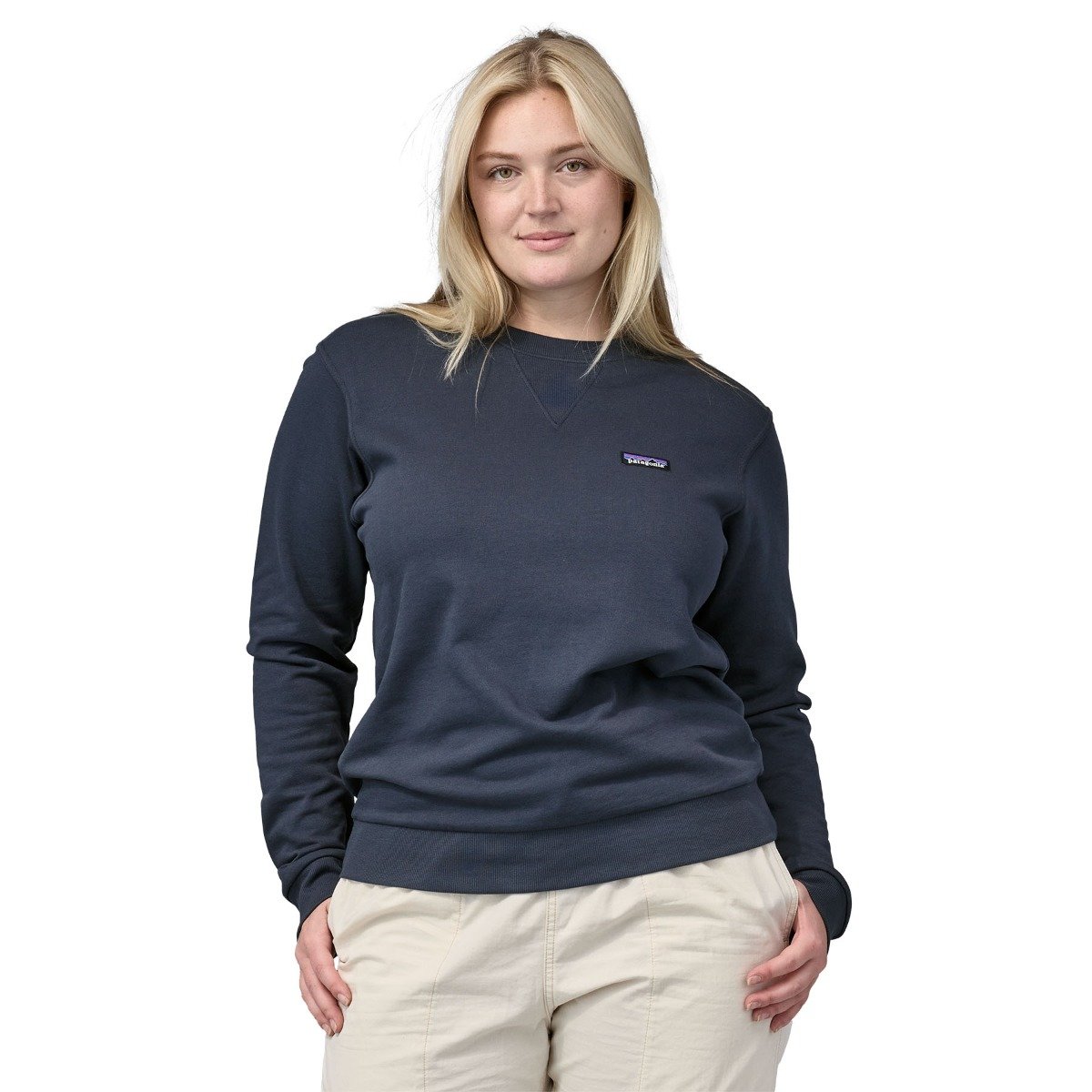Patagonia Regenerative Organic Certified Cotton Crewneck Unisex Sweatshirt - Smolder Blue