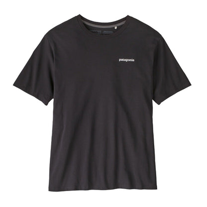 Patagonia P-6 Men's Mission Organic Cotton Tee - Ink Black