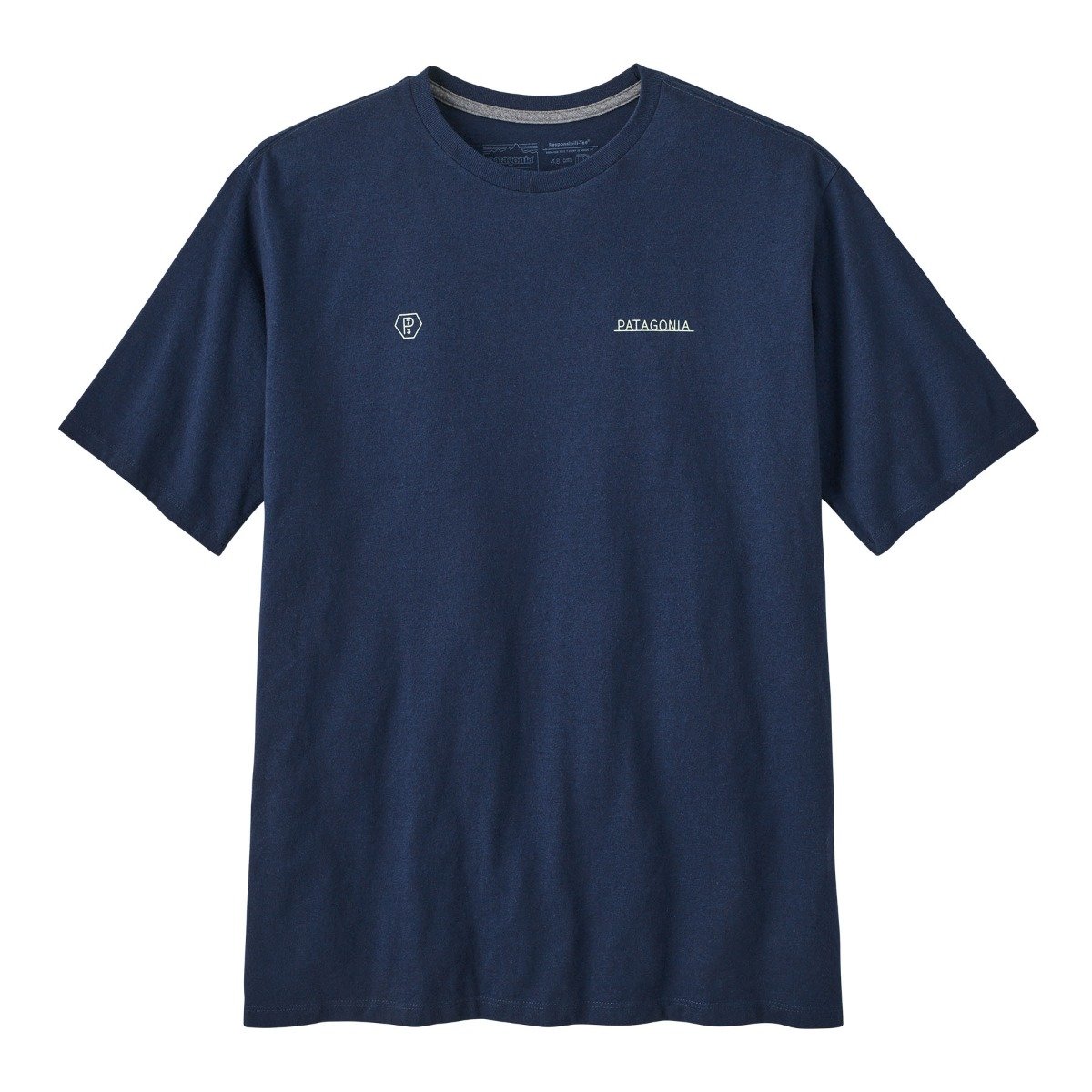 Patagonia Forge Mark Men's Responsibili-Tee - Lagom Blue