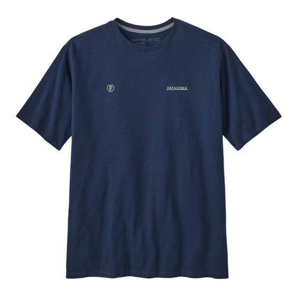 Patagonia Forge Mark Men's Responsibili-Tee - Lagom Blue